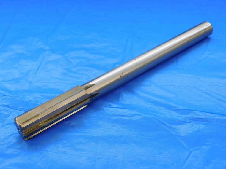SUPER TOOL 0.8758 OD HSS CARBIDE TIPPED REAMER 6 FL .8758 .8750 OVERSIZE CNC - JC2365AF4