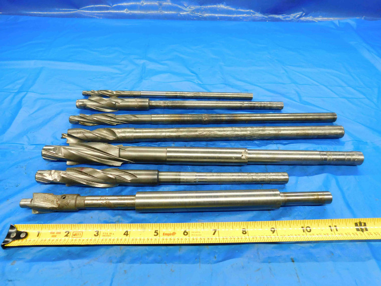 7pcs HSS NON-REMOVABLE PILOT COUNTERBORES VARIOUS SIZES UP TO 29/32" TOOLING - BT2958BY2