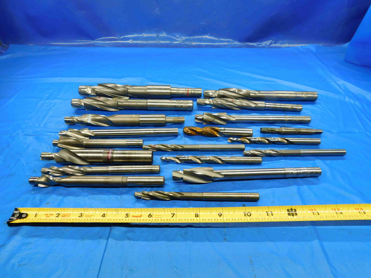 LOT OF HSS NON-REMOVABLE PILOT COUNTERBORES SIZES UP TO 1 3/32" TOOLING - BT2954BY2