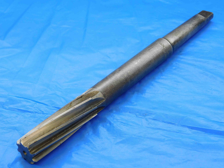 CLEVELAND 7/8 OD HSS REAMER MT2 SHANK SPIRAL 8 FL .875 .8750 ONSIZE MILLING CNC - JC2410AY3