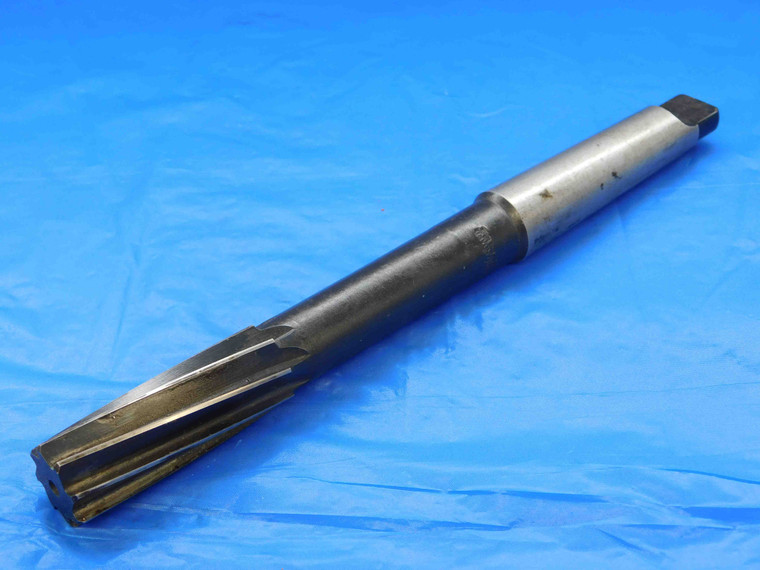 STANDARD TOOL CO. 15/16 O.D. HSS REAMER MORSE TAPER #3 SHANK SPIRAL 8 FLUTE MT3 - JC2409AY3