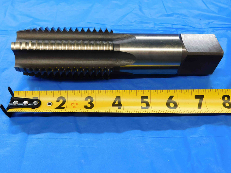 REGAL 2" 4 1/2 NC H7 HSG PLUG TAP 6 STRAIGHT FL 2.0 THREADING MILLING MACHINING - JC2457AF4