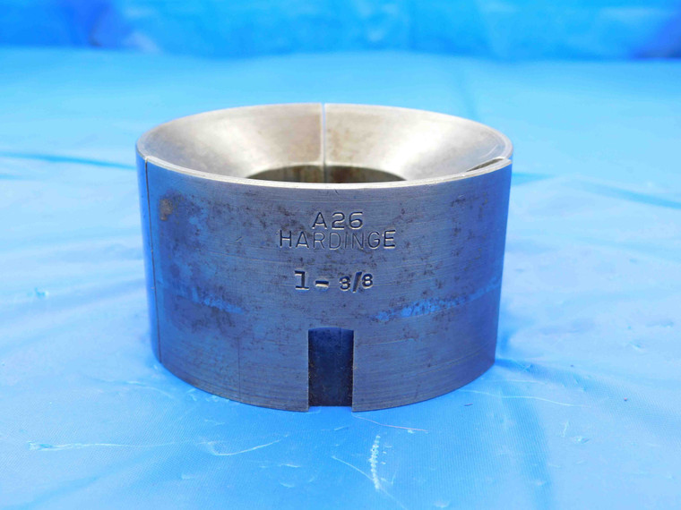 3PCS HARDINGE A26 SMOOTH ROUND COLLET PADS SIZE 1 3/8 1.3750 USA MADE - CB2904BBT