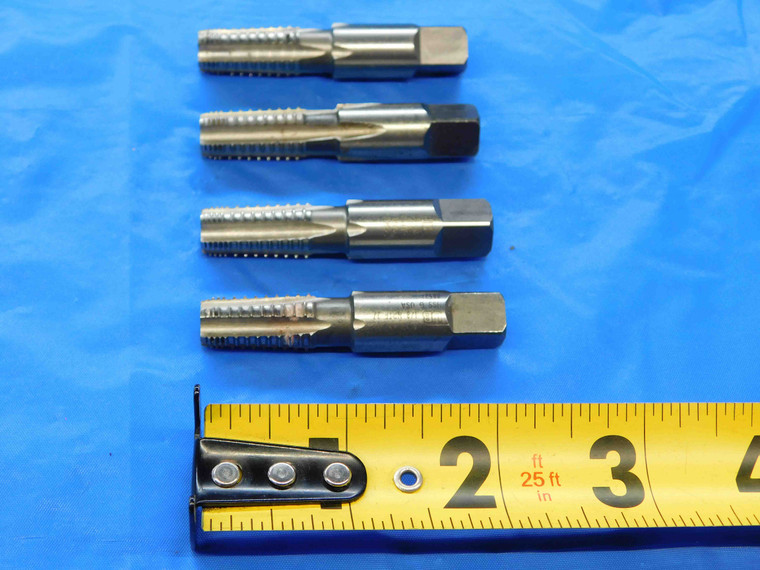 4 PCS UNION BUTTERFIELD 1/8 27 G HS PIPE TAP 5 INTERRUPTED TOOTH FLUTE .125 - JC2540AY3