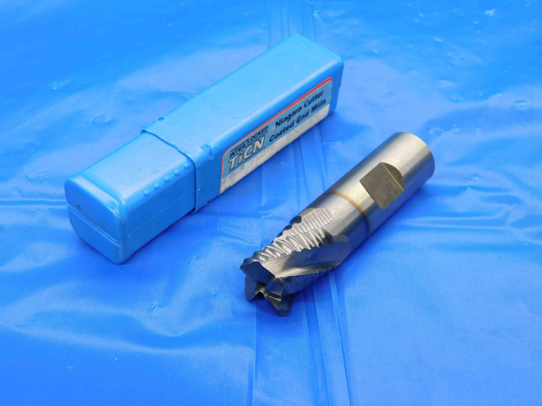 NEW NIAGARA 3/4 O.D. 7/8 LOC TiCN ROUGHING COBALT END MILL 4 FL REM710 69300 .75 - CB3040BR3