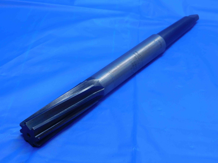 BLUEHELIX 0.8948 OD HSS REAMER MT2 SHANK SPIRAL 8 FL .8948 .9063 UNDERSIZE CNC - AJ0081AR3