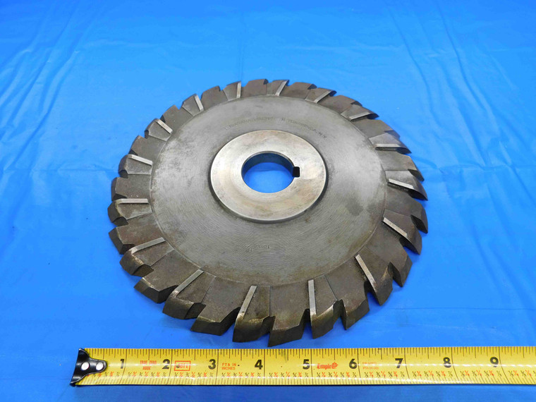 NIAGARA 9 1/2 OD X 1/2 WIDTH STAGGERED TOOTH SIDE MILLING CUTTER 32 T USA MADE - BT3069BJ3