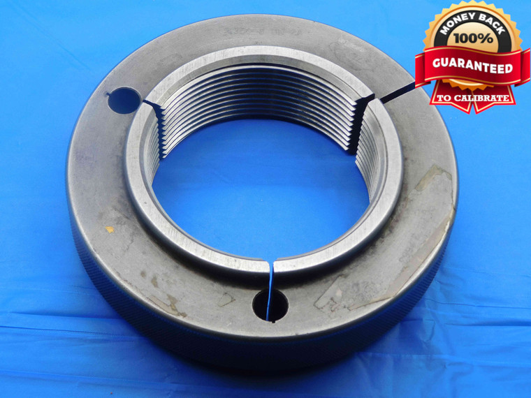 3.350 8 UN 2A THREAD RING GAGE 3.35 3.3500 GO ONLY P.D. = 3.2663 INSPECTION - DW27027AJ4