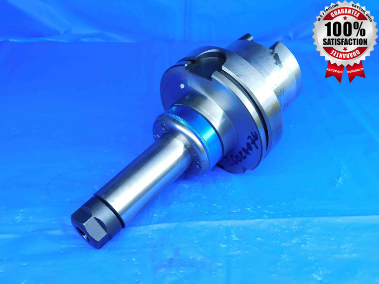 HSK100A ER16 ADJUSTABLE RUNOUT COLLET CHUCK TOOL HOLDER 6" PROJ. 100-1103-6 - BR4150BB3