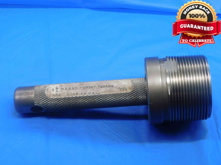 2 7/8 8 EXT UPSET TUBING API PIPE THREAD PLUG GAGE 2.875 2 7/8"-8 EUE UP TBG - DW27085AJ4