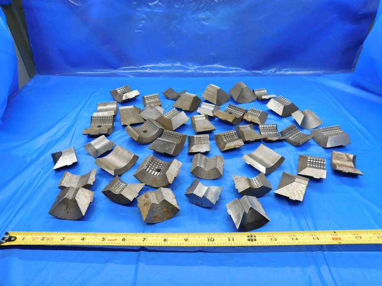 LOT OF COLLET PADS BOTH SMOOTH AND SERRATED VARIOUS SIZES INCOMPLETE SETS - BT3138BY2