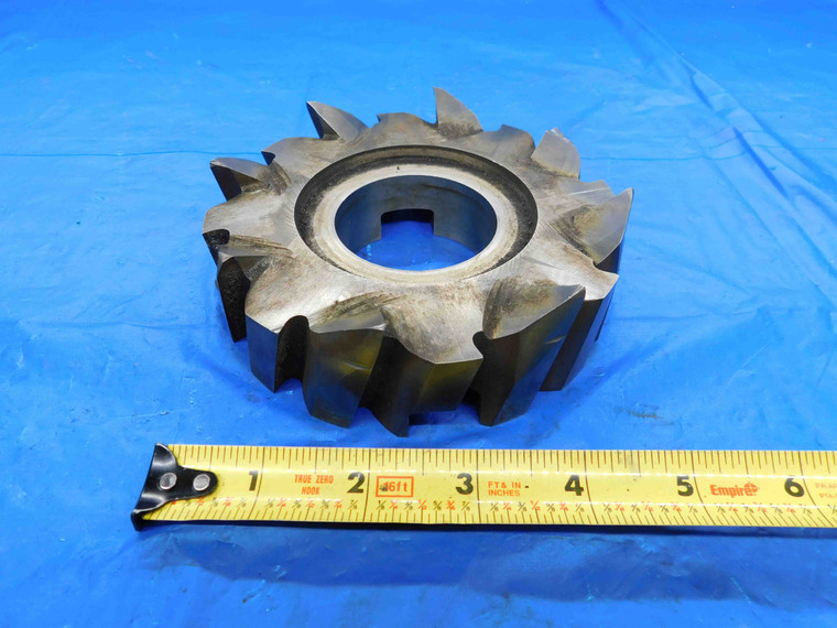 UNION TWIST DRILL 5" OD X 1/2" WIDTH STAGGERED TOOTH SIDE MILLING CUTTER 8 T - BT3140BY2