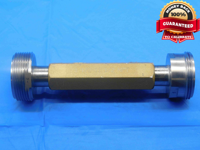 1 1/2 11 1/2 NPT L1 & L3 PIPE THREAD PLUG GAGE 1.5 1.50 1.500 1.5000 N.P.T. ANPT - DW27132AP4