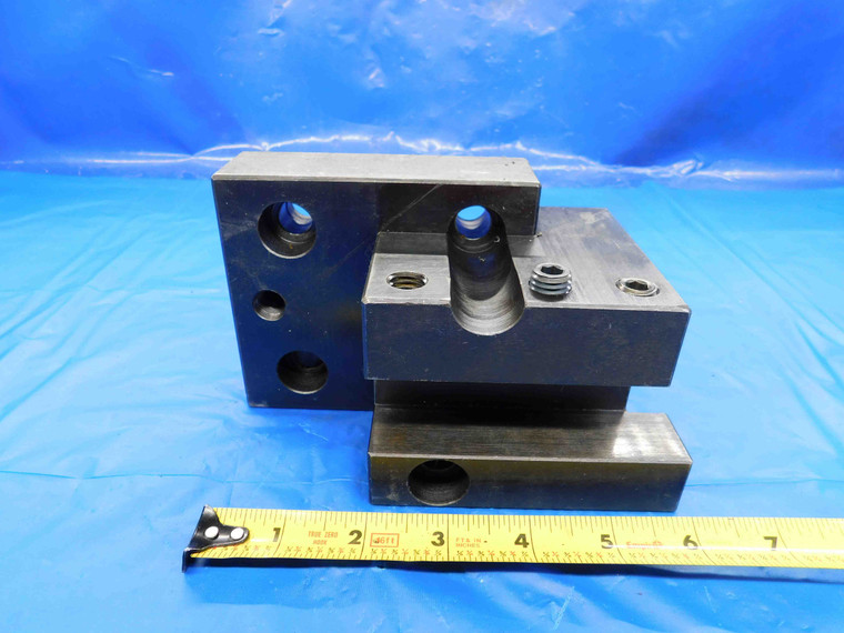 1 1/8" SLOT WIDTH LATHE BOLT ON TOOL BLOCK HOLDER 65MM X 60MM BOLT PATTERN  - BT3105BYT
