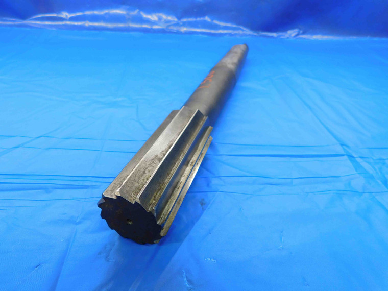 1 1/2 O.D. HSS REAMER MORSE TAPER #4 SHANK 12 FLUTE MT4 1.5000 ONSIZE 38 mm - BT3164BJ3