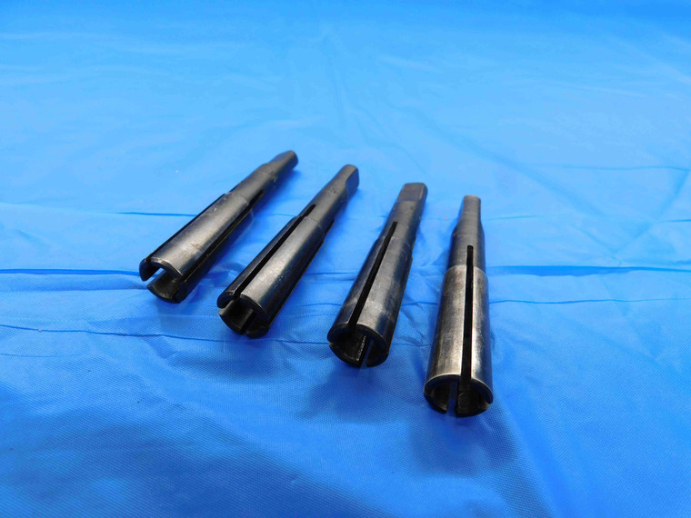 LOT OF 4 COLLIS 71321 SPLIT SLEEVE DRIVER FOR 5/16" HAND TAP MORSE TAPER#1 .3125 - BT3207AB3
