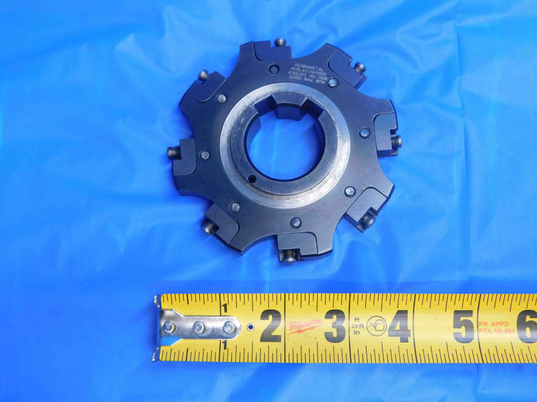 KENNAMETAL 4" OD X 13mm WIDTH INDEXABLE SIDE MILLING CUTTER KHSL40CNH1000 8 T - AJ0283BJ3