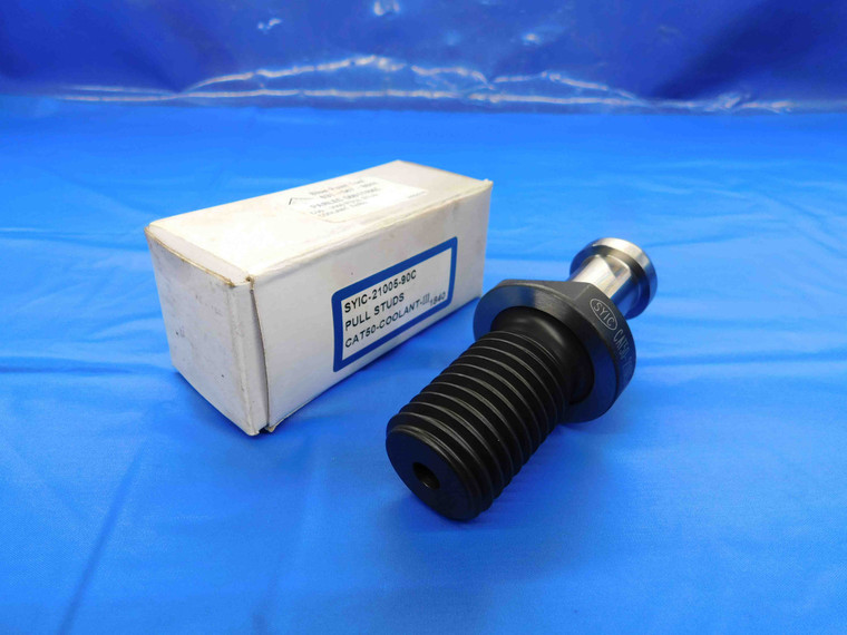 NEW SYIC CAT50 MAS3 COOLANT THRU RETENTION KNOB PULL STUD 90 DEGREE 1"-8 CAT50 - BT3262AL4