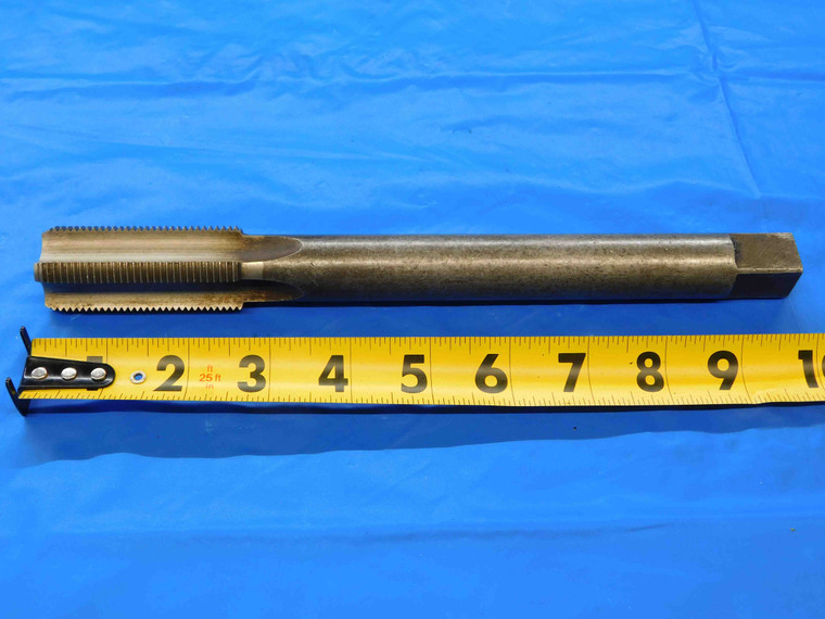 1 1/8 12 HS BOTTOMING TAP 4 STRAIGHT FLUTE 1.125 THREADING MILLING CNC - JC2676AF4