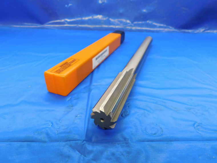 NEW HERTEL 0.8594 OD HSS REAMER 8 FL .8594 55/64 .8750 -.0156 UNDERSIZE CNC - BT3310LVR