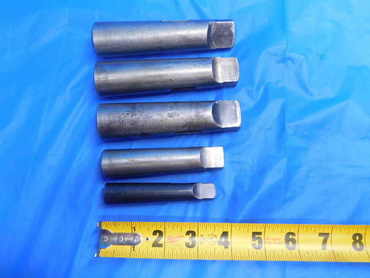 TWO MT#2 IN TO MT#4 OUT & MT3 TO MT4, MT1 TO MT2, MT1 TO MT3 MORSE TAPER ADAPTER - AJ0406AB3
