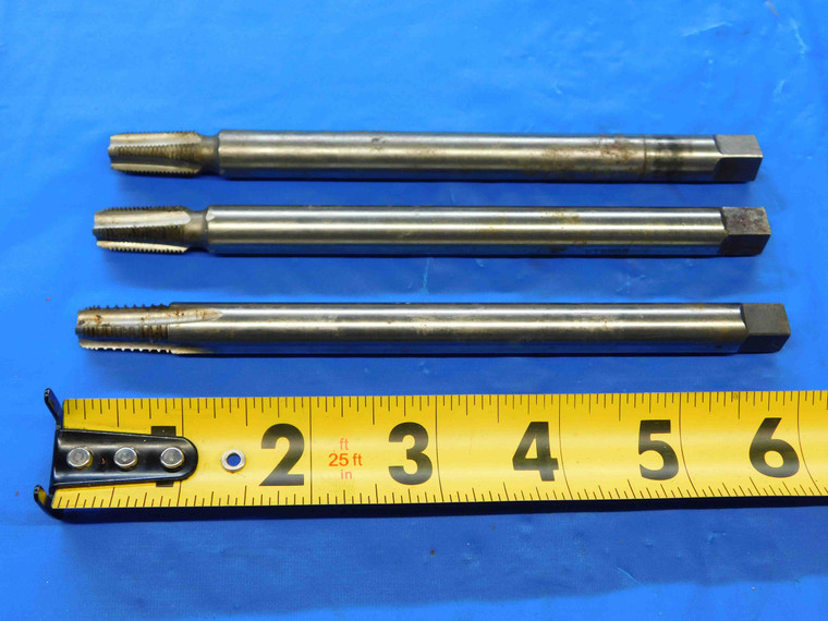 3pcs 1/8 27 HSG & HSS PULLEY PIPE TAP 4 SEMI-INTERRUPTED & STRAIGHT FL MILLING - JC2744LVR