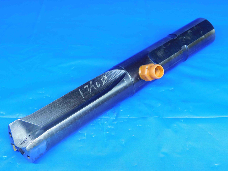 KEMDEX METCUT 1 7/16 O.D. INDEXABLE DRILL 270-0143 Y 1 1/4 SHANK 1.4375 SN-43 - BR4331LVR