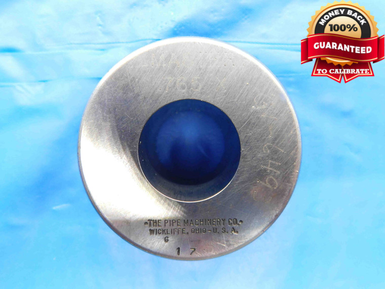 .7650 CL X MASTER PLAIN BORE RING GAGE .7656 -.0006 49/64 19.431 mm .765 CHECK - BT3559AC4