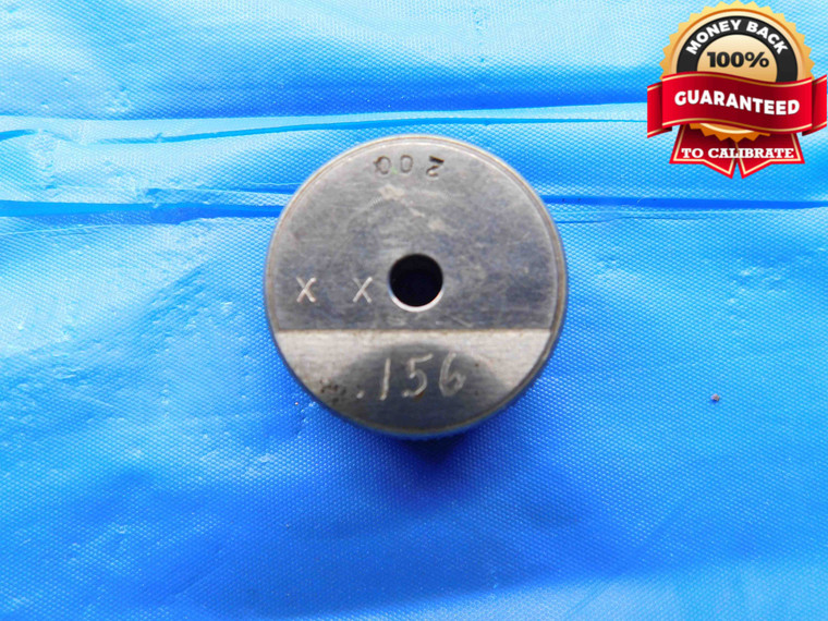 .1560 CLASS XX MASTER PLAIN BORE RING GAGE .1563 -.0003 UNDERSIZE 5/32 4 mm .156 - BT3589AC4