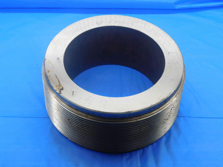SHOP MADE 6 5/8 8 THREAD PLUG GAGE 6.625 6.6250 6 5/8"-8 INSPECTION CHECK - DW27378RD
