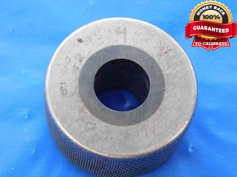 .1994 CL X CARBIDE MASTER PLAIN BORE RING GAGE .2031 -.0037 OVERSIZE 13/64 5 mm - JC2889AC4