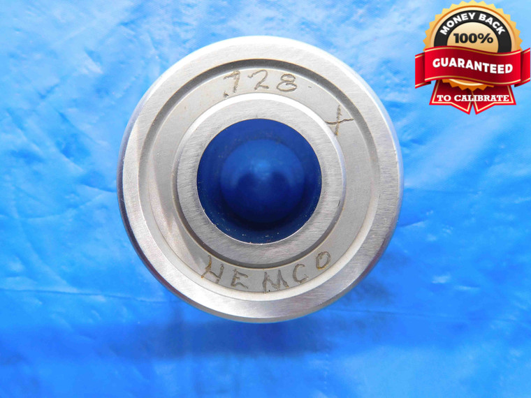 .7280 CL X MASTER PLAIN BORE RING GAGE .7188 +.0092 23/32 18.491 mm .728 CHECK - BT3763AC4