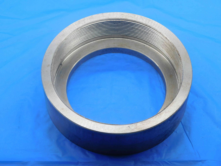 SHOP MADE 5" 12 SOLID THREAD RING GAGE 5.0 5.00 5.000 5.0000 INSPECTION CHECK - DW27500AM4