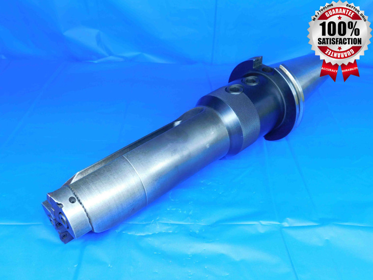 2.4 - 2.6 O.D. INDEXABLE DRILL W/ 1 1/2 I.D. CAT50 TOOL HOLDER VMAXX R42X22-150L