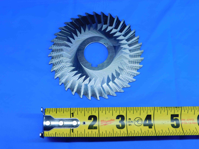 NIAGARA CUTTER 3.951 O.D. X 0.85 WIDTH X 1" PILOT SIDE MILLING CUTTER 36 T HSS - BR4564CK2