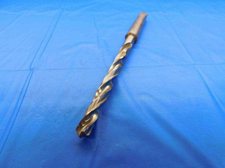0.481 O.D. HSS PILOTED TWIST DRILL BIT MORSE TAPER #2 SHANK 4 1/2 LOC .481 MT2 - BT3943AB3