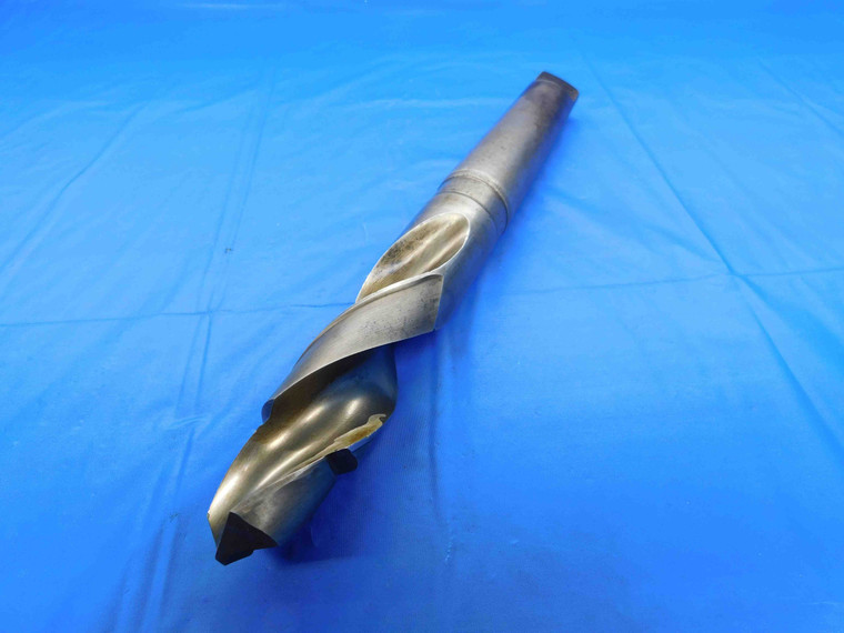 AMPCO 1 7/32 O.D. HSS PILOTED TWIST DRILL BIT MORSE TAPER #4 SHANK 1.2187 MT4 - BT3951AB3