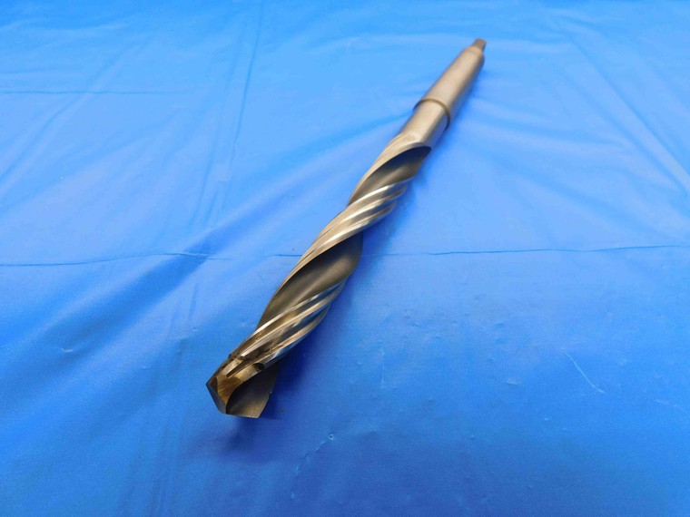 5/8 O.D. HSS PILOTED TWIST DRILL BIT MORSE TAPER #2 SHANK 5" LOC .625 MT2 CNC - BT3963BJ2