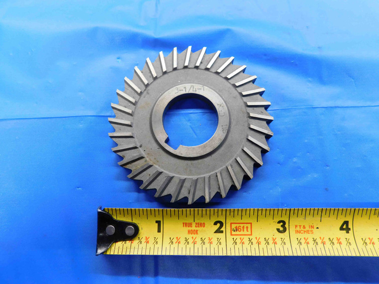 3" O.D. X 1/4 WIDTH X 1" PILOT SIDE MILLING CUTTER 32 T HSS MILLING TOOLING - BT3971BJ2