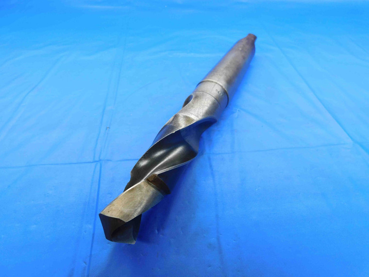 W&B 1 7/32 O.D. HSS PILOTED TWIST DRILL BIT MORSE TAPER #4 SHANK 1.2187 MT4 - BT3954AB3