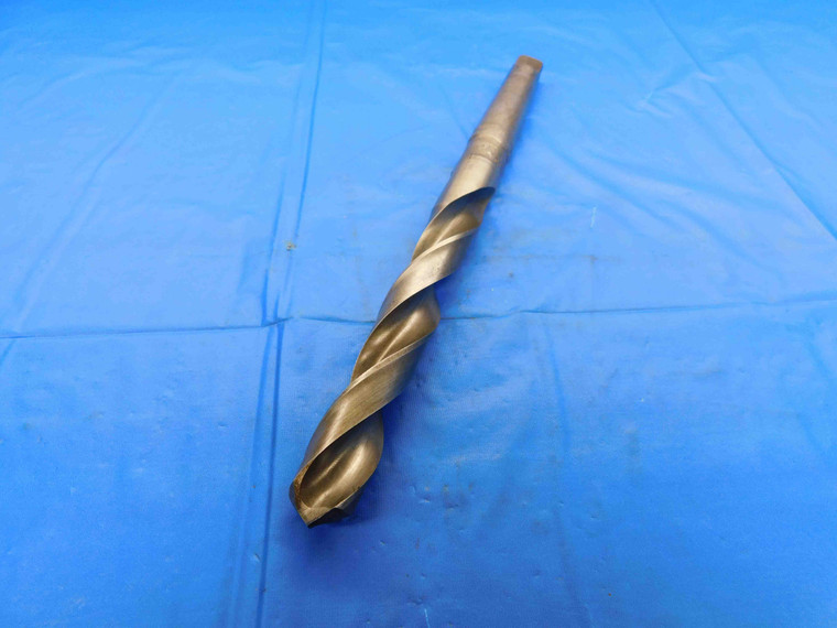 45/64 O.D. HSS TWIST DRILL BIT MORSE TAPER #2 SHANK 4 3/8 LOC .7031 MT2 - BT3957AB3