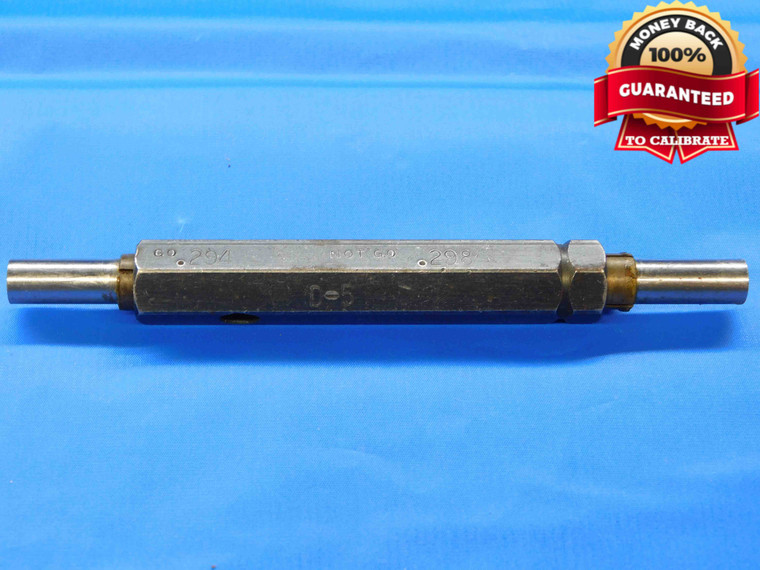 .2940 & .2980 PIN PLUG GAGE GO NO GO .2969 +.0011 19/64 7.569 mm .294 .298 CHECK - JC3111AL4