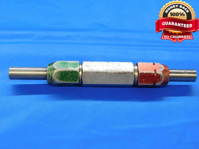 .3765 & .3785 PIN PLUG GAGE GO NO GO .3750 +.0015 OVERSIZE 3/8 9.614 mm CHECK - JC3137AL4