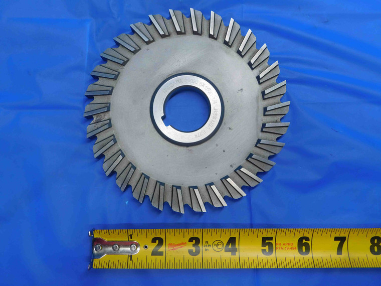 NIAGARA 5.78 O.D. X 1/2 WIDTH X 1 1/4 PILOT SIDE MILLING CUTTER 30 T HSS USA - AJ0791CK2