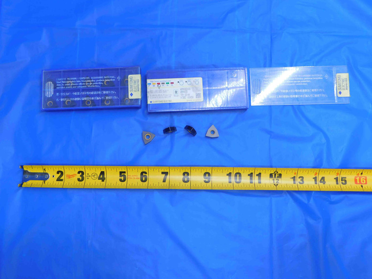 14pcs NEW SUMITOMO ELECTRIC WNMA080408 WNMA432 AC405K CARBIDE TURNING INSERTS - AJ0645RDT