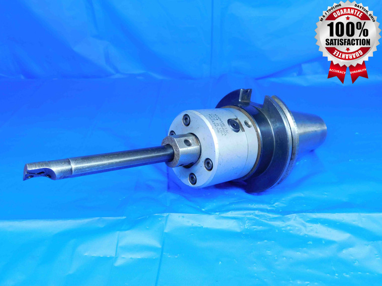 KENNAMETAL 193434CH6 FINE ADJUSTABLE BORING HEAD CAT50 HOLDS 1/2 BAR .0001 - BR4535AL4