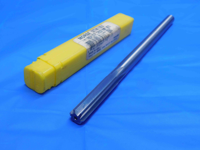 NEW MORSE 0.407 OD HSS REAMER 6 FL .407 .4070 13/32 .4063 +.0007 OVERSIZE USA - AJ0827LBR
