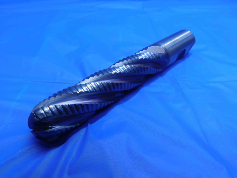 0.955 O.D. 4 1/2 LOC TiAlN BALL NOSE ROUGHING COBALT END MILL 1" SHANK 4 FL .955 - AJ0851AU4