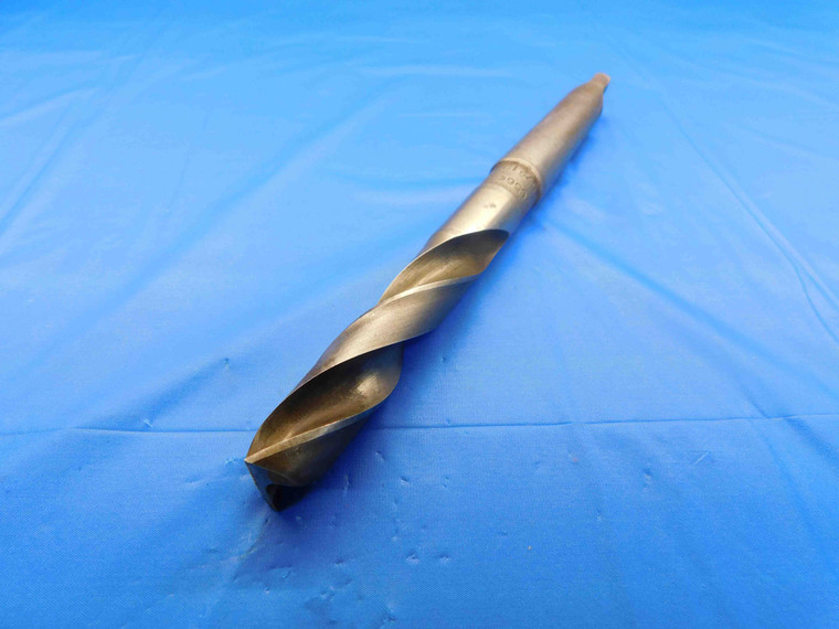 UNION TWIST DRILL 31/32 OD HS FLAT BOTTOM DRILL BIT T-67213 MORSE TAPER #2 SHANK - BT4113BJ3