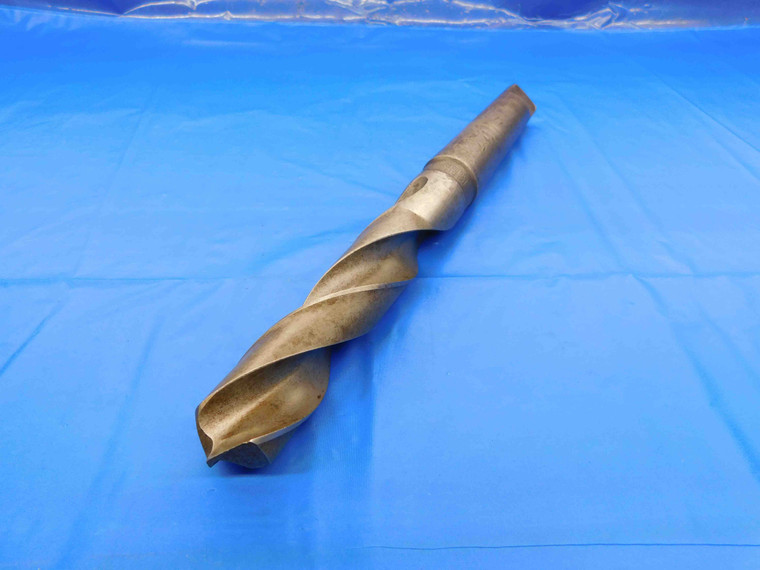 CLEFORGE 1 3/16 O.D. HSS TWIST DRILL BIT MORSE TAPER #4 SHANK 5" LOC 1.1875 MT4 - BT4171AU4